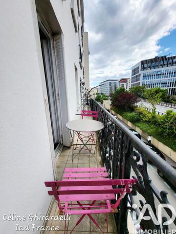 Studio à vendre 18,13 m² Asnières-sur-Seine