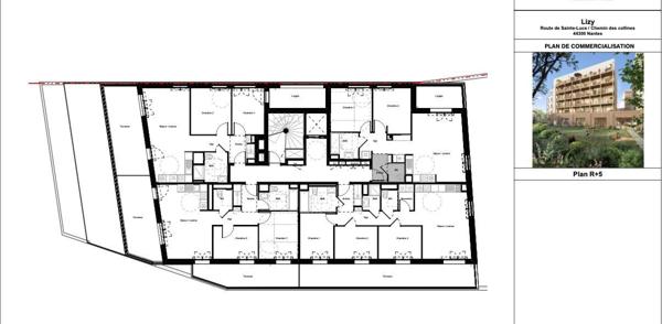 Appartement à vendre 4 pièces 76 m² Nantes