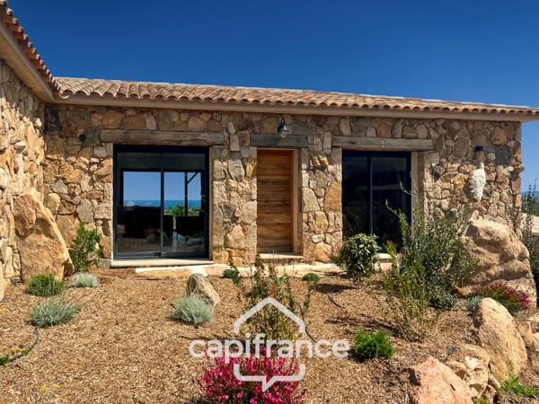 Maison à vendre 5 pièces VENTISERI (20) de 136 m2 Vue mer et piscine chauffée