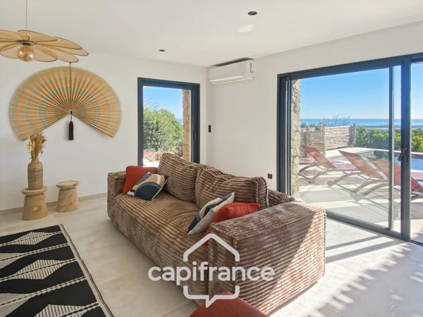 Maison à vendre 5 pièces VENTISERI (20) de 136 m2 Vue mer et piscine chauffée