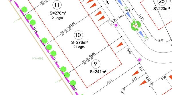 Terrain à vendre 276 m² Perpignan