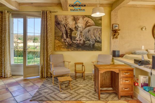 Maison à vendre 8 pièces MONTAYRAL (47) de 185 m2 sur un terrain de 3642 m2