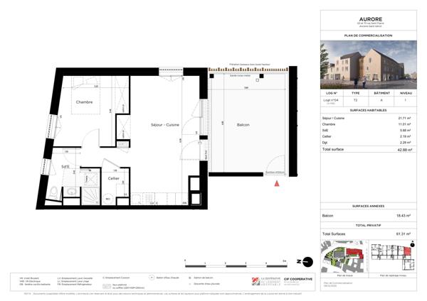 Appartement T2