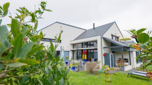 Maison d’architecte contemporaine 148 m² – Esprit loft, vue mer, Saint-Quay-Portrieux