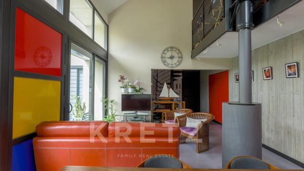 Maison d’architecte contemporaine 148 m² – Esprit loft, vue mer, Saint-Quay-Portrieux