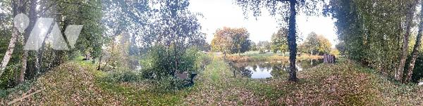 Deux étangs et des parcelles de terre sur une surface totale de 3h9130m².