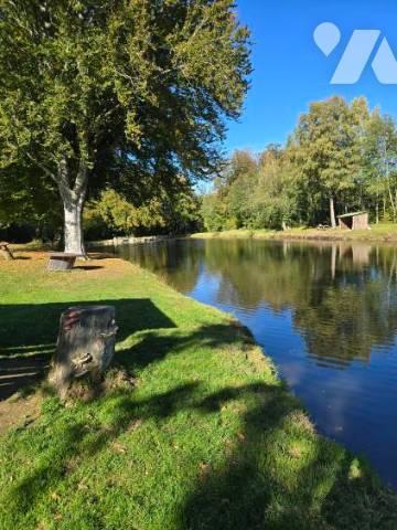 Deux étangs et des parcelles de terre sur une surface totale de 3h9130m².