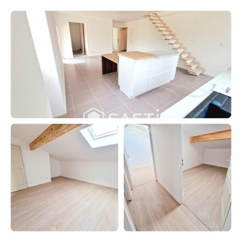 Appartement T3 avec terrasse1er et dernier étage