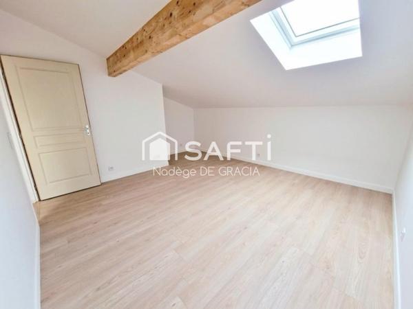Appartement T3 avec terrasse1er et dernier étage