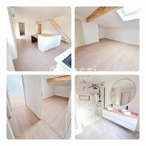 Appartement T3 avec terrasse1er et dernier étage
