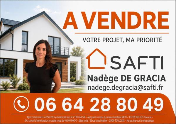 Appartement T3 avec terrasse1er et dernier étage