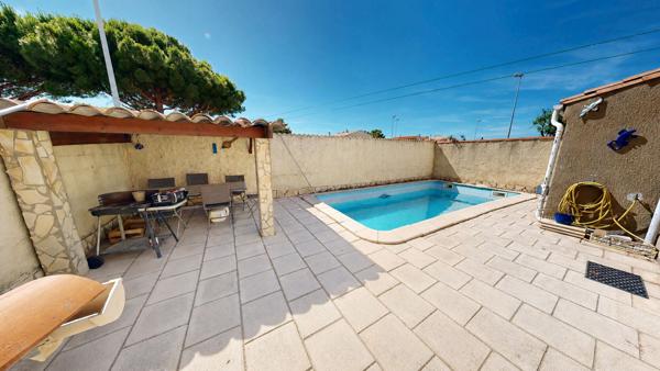Narbonne, maison 4 chambres, jardin et piscine