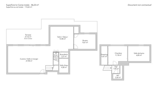 Penthouse Paris 15 e - CONVENTION