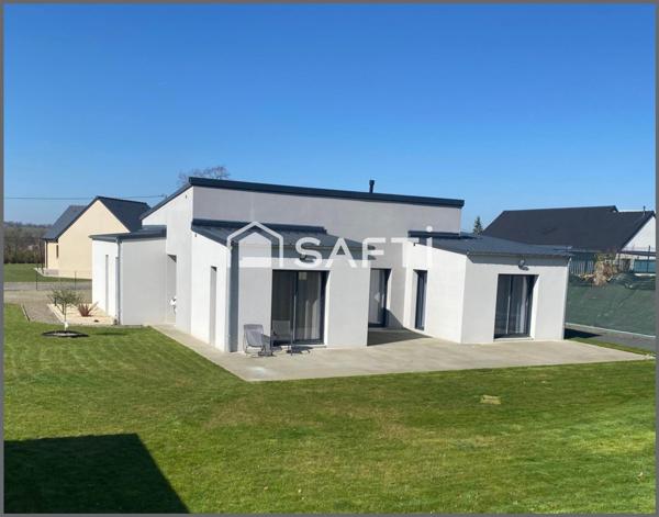 Safti-Benjamin Marcouiller vous propose : Maison contemporaine de 5 pièces.