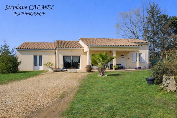 La Force - Au calme - Maison plain-pied 125 m² - Terrain de 1869 m²