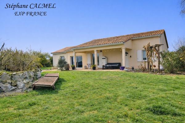La Force - Au calme - Maison plain-pied 125 m² - Terrain de 1869 m²