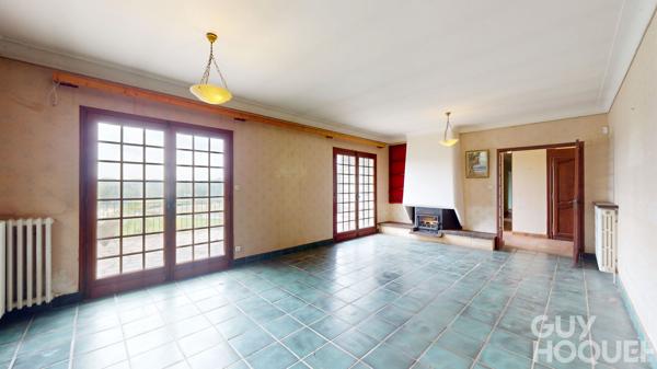 HAGETMAU CENTRE : MAISON AVEC VUE IMPRENABLE ET TERRAIN CONSTRUCTIBLE