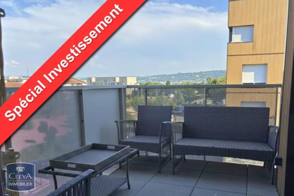 Appartement à vendre 2 pièces 39.88m² L'Isle-d'Abeau (38080)