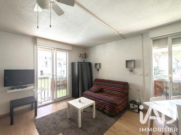 Studio à vendre 26,62 m² Canet-en-Roussillon