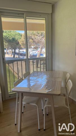 Studio à vendre 26,62 m² Canet-en-Roussillon