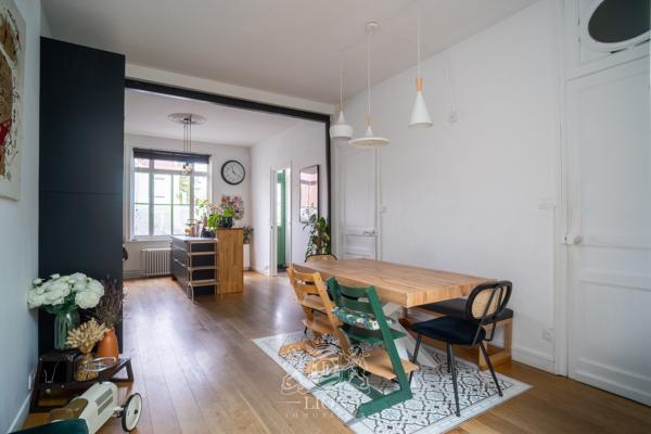 Maison 1930 rénovée 4 chambres sur Ascq Village