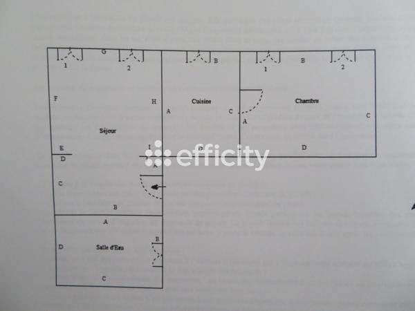 Appartement 3 pièces - 77 m²