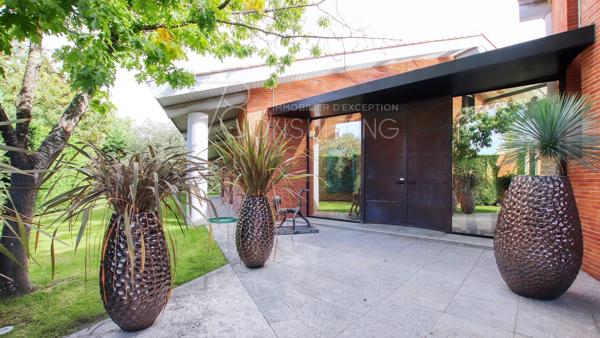EXCLUSIVITÉ – 15MN TOULOUSE LUXUEUSE PROPRIÉTÉ CONTEMPORAINE + MAISON DE GARDIEN