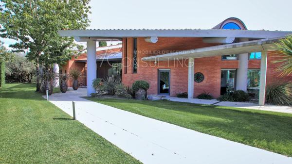 EXCLUSIVITÉ – 15MN TOULOUSE LUXUEUSE PROPRIÉTÉ CONTEMPORAINE + MAISON DE GARDIEN