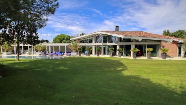 EXCLUSIVITÉ – 15MN TOULOUSE LUXUEUSE PROPRIÉTÉ CONTEMPORAINE + MAISON DE GARDIEN