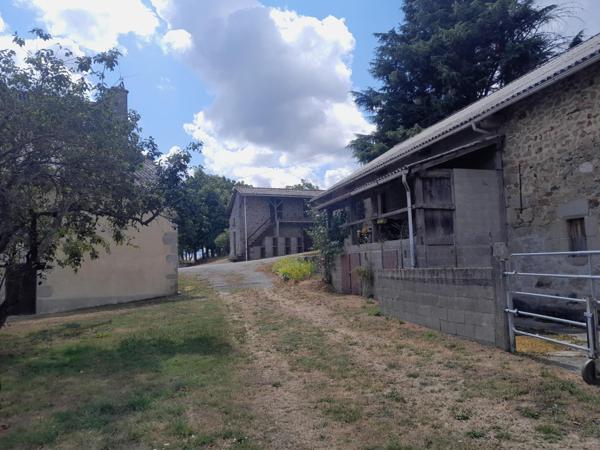 CORPS DE FERME SUR 1 Ha DE TERRAIN ENVIRON A 25 MN D'AURILLAC