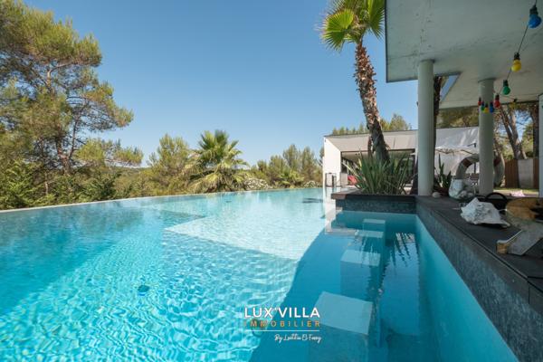 Montpellier (34000) Villa d’Exception Connectée à 5 mins de Montpellier – Vue imprenable