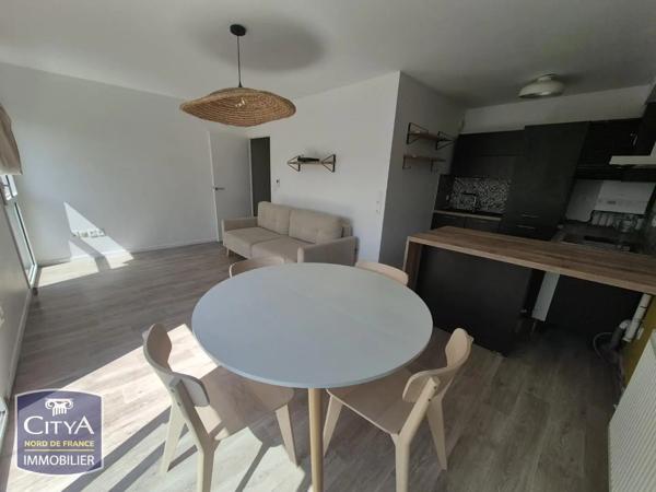 Appartement à louer 2 pièces 46.29m² Lille (59000)