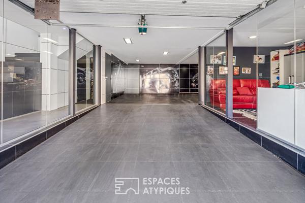 Loft contemporain avec terrasse et spa à Saint-Laurent-de-la-Salanque