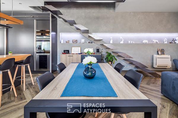 Loft contemporain avec terrasse et spa à Saint-Laurent-de-la-Salanque