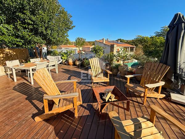 VITROLLES - Maison T4 95 m2 sur 409 m² de terrain avec garage