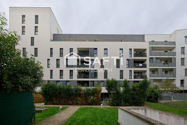 Appartement 2 pièces 1 chambre de 44 m2 avec un balcon de 5 m2 DPE "B" ECO QUARTIER construction de 2015