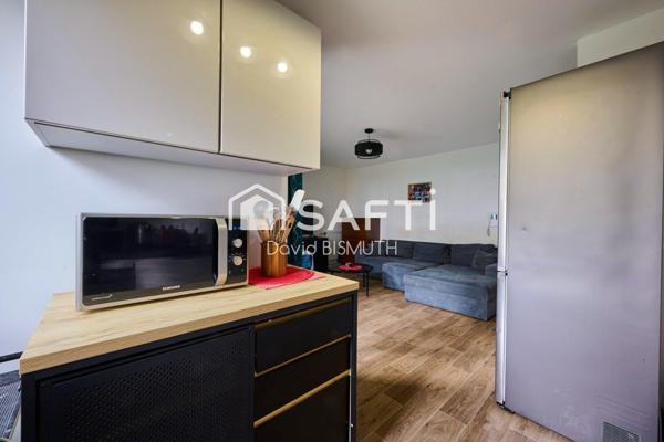 Appartement 2 pièces 1 chambre de 44 m2 avec un balcon de 5 m2 DPE "B" ECO QUARTIER construction de 2015