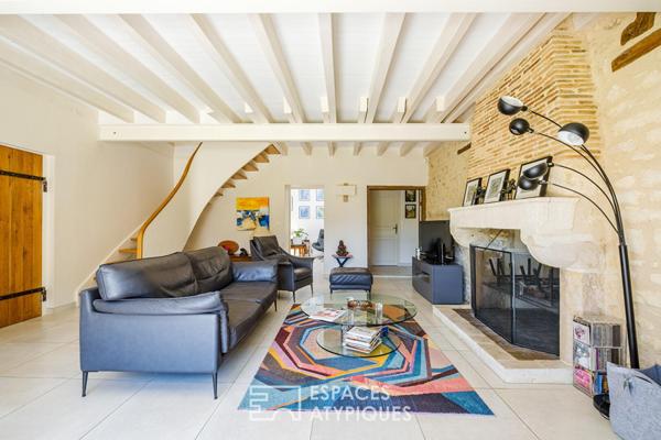 Propriété de caractère avec gîtes et piscine