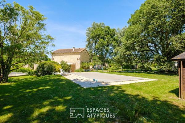Propriété de caractère avec gîtes et piscine