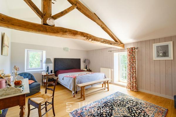 Propriété de caractère avec gîtes et piscine