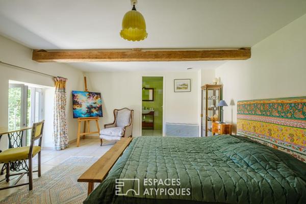 Propriété de caractère avec gîtes et piscine