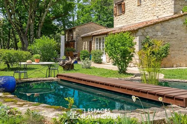 Bastide Provençale au coeur d’un domaine préservé d’1,8 hectares
