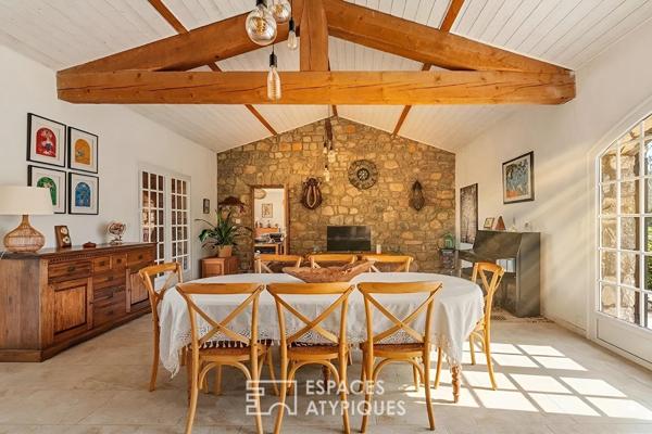 Bastide Provençale au coeur d’un domaine préservé d’1,8 hectares