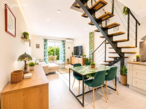 Appartement T3 en duplex avec son jardin