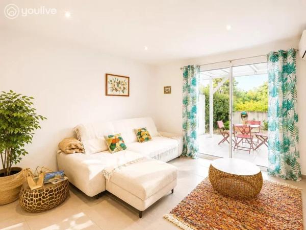 Appartement T3 en duplex avec son jardin