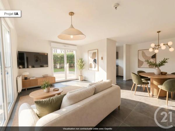 Appartement F4 à vendre  4 pièces - 83,40 m 2   EAUBONNE  - 95