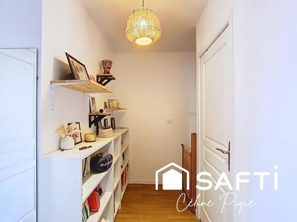 Maison 4 pièces, 3 chambres avec garage et jardin