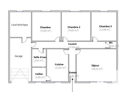 Maison à vendre 10 pièces 210 m² Saint-Léonard-de-Noblat