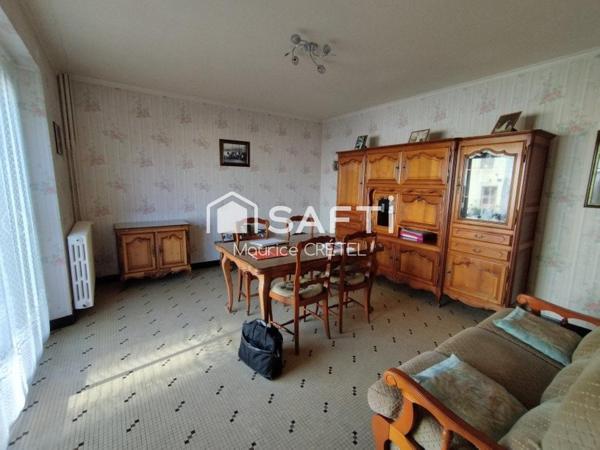 MAISON 90 M² 3CHS+GARAGE+TERRAIN