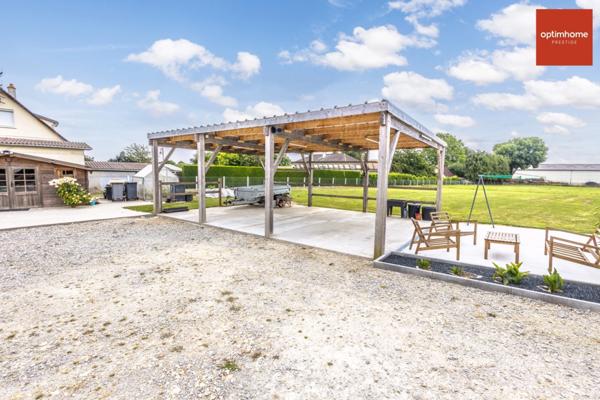 Sur près de 2 hectares, Magnifique Maison d'architecte de 180 m2 au cœur d’un joli village Normand